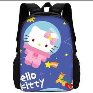 Hello Kitty Kids Backpack School Bag travel bag New‎